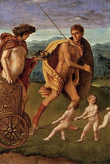 Giovanni Bellini Four Allegories: Lust oil painting picture